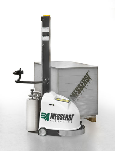 货盘机器人缠绕机 - MS80 - MESSERSI' PACKAGING - 自走式 / 电磁制动器 / 移动式