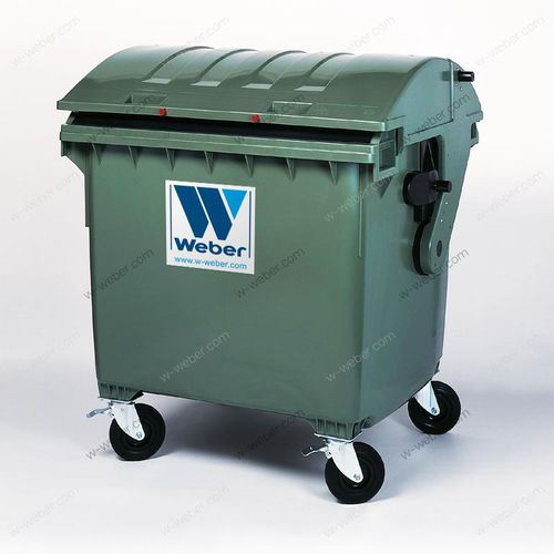 聚乙烯废料箱 - MGB 1100 L RL - Weber GmbH & Co. KG Abfallbehaelter & Container - 用于生活垃圾 / 可锁 / 带盖