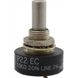 单圈电位计 - PP22S series  - Vishay MCB industrie - 手动 / 模拟 / 导电塑料