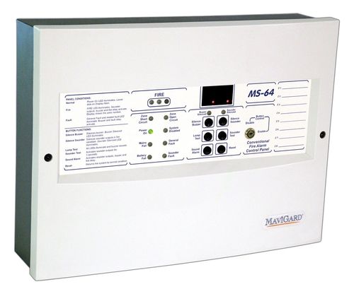 消防警报操控面板 - MS-64 series - MAVILI ELEKTRONIK - 用于常规区域