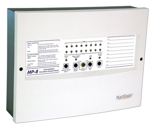 消防警报操控面板 - MP-8 series - MAVILI ELEKTRONIK - 用于常规区域