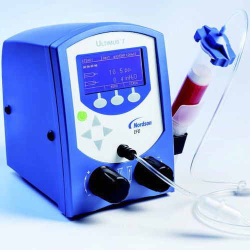 液体定量分配机 - Ultimus™ I-II - Nordson EFD/诺信 - 树脂 / 用于钎焊膏 / 注射
