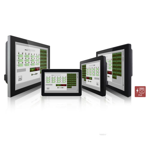 带触摸屏显示器 - W10L100-PCHx-PoE, R10L100-PCxx-PoE series - Winmate, Inc. - 工业 / POS终端 / 视频监控