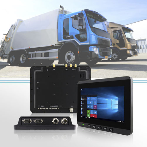 7"车载终端 - FM07 - Winmate, Inc. - Intel® Celeron® / MIL-STD-810G / 耐用型