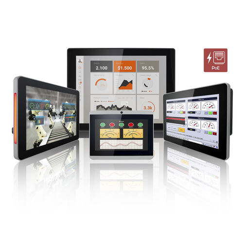 多点触摸屏HMI - S-Series - Winmate, Inc./京融电 - 面板式 / 壁挂安装 / VESA安装