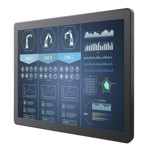TFT显示器 - R19L100-GCM1  - Winmate, Inc. - 感应电容 / 工业 / POS终端