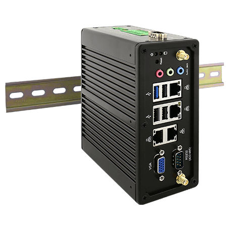 箱式电脑 - IBDRW100-EX - Winmate, Inc. - DIN导轨 / Intel® Celeron N2930 / 四核