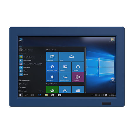 液晶工业平板电脑 - W12IE3S-VMM9(HB) - Winmate, Inc. - LED背光 / 触摸屏 / 12"