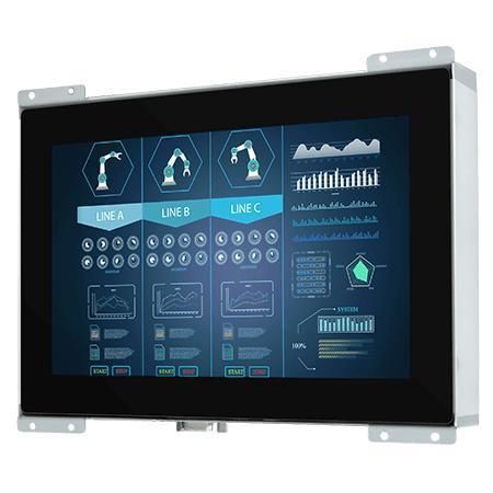 感应电容显示器 - W10L100-POH2 - Winmate, Inc. - PCAP电容式触摸屏 / 多点触摸屏式 / 工业