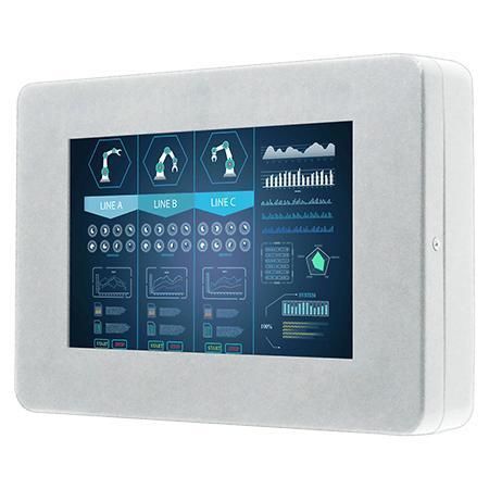 TFT LCD显示屏 - W07T700-CHA4TR - Winmate, Inc. - 电阻式触摸屏 / 转折性 / 800 x 480