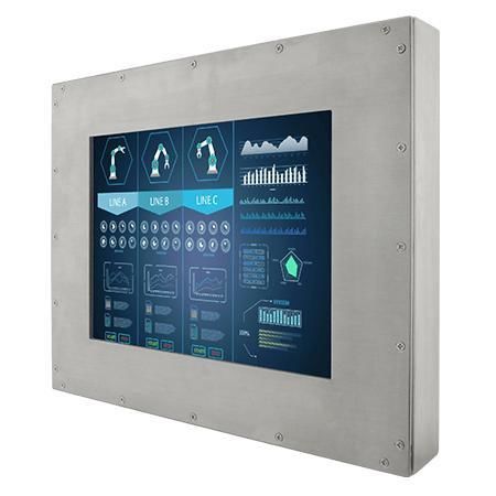 电阻式触摸屏显示器 - R10L100-67T2ST - Winmate, Inc. - 用于工业机器 / 化学应用 / 用于食品生产线