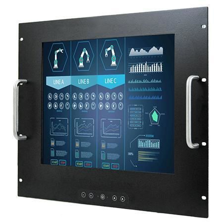 液晶显示器 - R15L100-RKA1 - Winmate, Inc. - 电阻式触摸屏 / 带触摸屏 / 工业