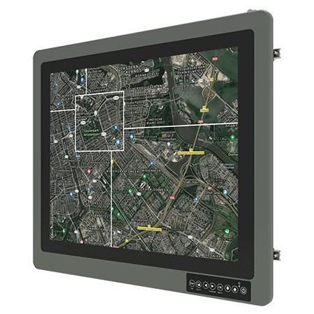液晶显示器 - R19L100-MLA3 - Winmate, Inc. - 5线电阻式触摸屏 / 带触摸屏 / 用于车辆