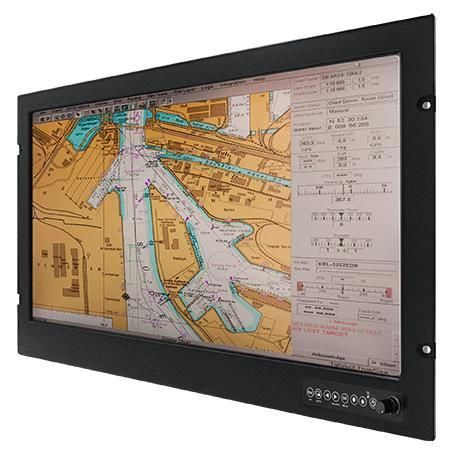 电阻式触摸屏显示器 - W24L100-MRA1HB - Winmate, Inc. - 航海用 / 24" / 1920 x 1080