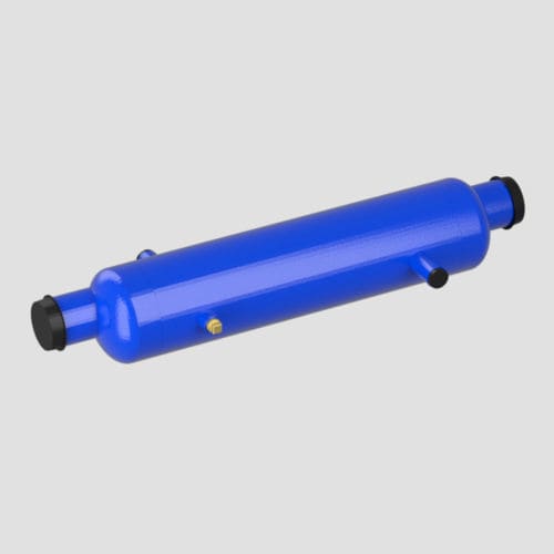 管壳式热交换器 - LSX series - Henry Technologies - 液体/液体 / 钢