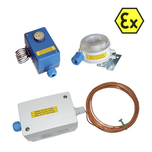 差压压力传感器 - ExSens - Rotork Schischek - ATEX / 带温度传感器 / 无源