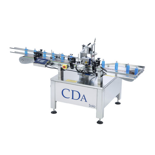 自动贴标机 - Solo - CDA - 用于化学品 / 瓶子 / 侧面