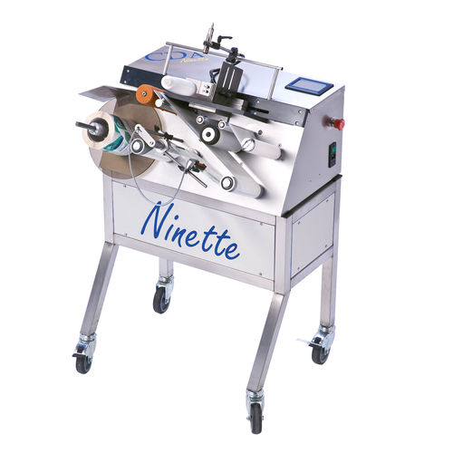 半自动贴标机 - Ninette A Plat - CDA - 用于化学品 / 侧面 / 顶面