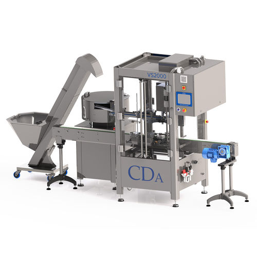 线性旋盖机 - VS 2000 - CDA - 自动 / 用于美容产品 / 农药