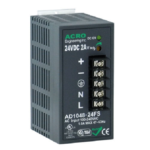 DIN导轨电源 - AD1048FS series - Acro Engineering inc. - AC/DC / 多输出 / 坚固
