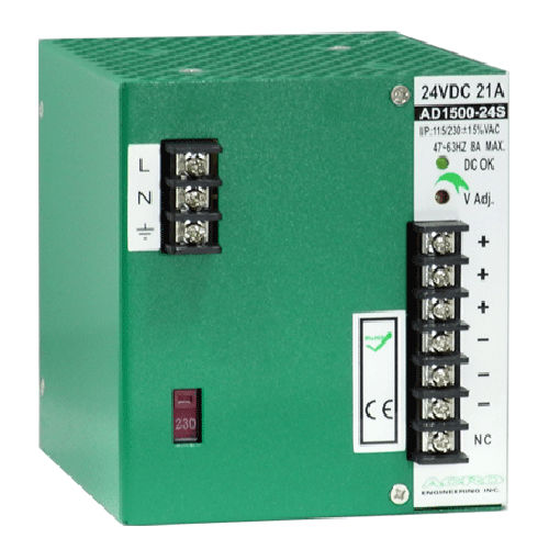 冗余电源 - AD1500SR series - Acro Engineering inc. - DIN导轨 / AC/DC / 双输出