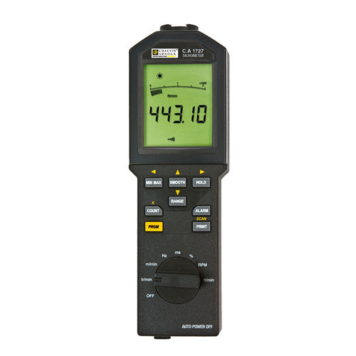 红外转速仪 - CA1727     - AEMC Instruments - 手提式 / 数字