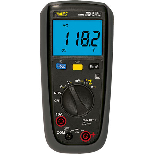 数字万用表 - 5212 - AEMC Instruments - 手持式 / 600 V / cat III