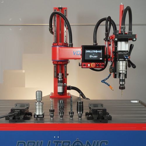 径向电钻 - DRILLTRONIC DTM EVO2 VAPS - VOLUMEC® & EASYARM - 电动 / 铰接臂