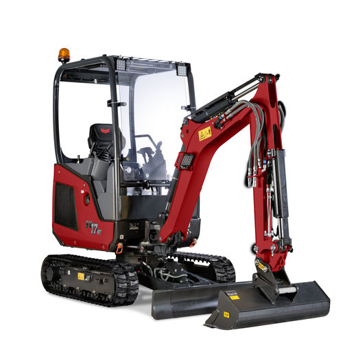 小型挖掘机 - SV17VT - YANMAR COMPACT EQUIPMENT EMEA S.A.S. - 履带式 / 柴油 / 用于建筑工地