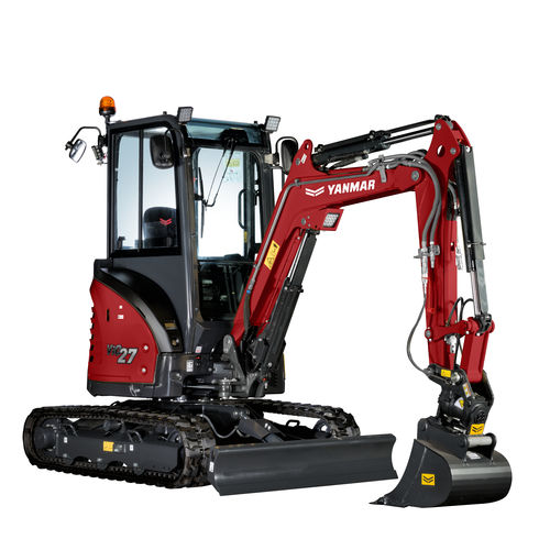 小型挖掘机 - ViO27-6 - YANMAR COMPACT EQUIPMENT EMEA S.A.S. - 履带式 / 柴油 / 用于建筑工地