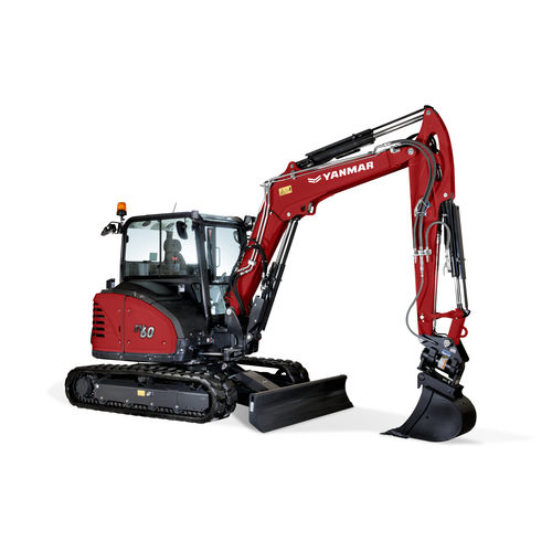 Midi挖掘机 - SV60-6B - YANMAR COMPACT EQUIPMENT EMEA S.A.S. - 履带式 / 柴油 / 用于建筑工地