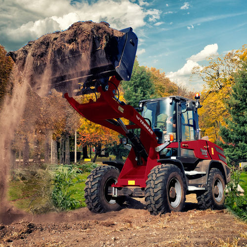 带轮装载机 - V100 - YANMAR COMPACT EQUIPMENT EMEA S.A.S. - 刚性 / 紧凑型 / 工程
