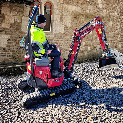 小型挖掘机 - ViO12-2A - YANMAR COMPACT EQUIPMENT EMEA S.A.S. - 履带式 / 柴油 / 用于建筑工地