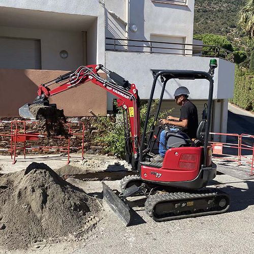 小型挖掘机 - ViO17 - YANMAR COMPACT EQUIPMENT EMEA S.A.S. - 履带式 / Tier 2 / 用于建筑工地