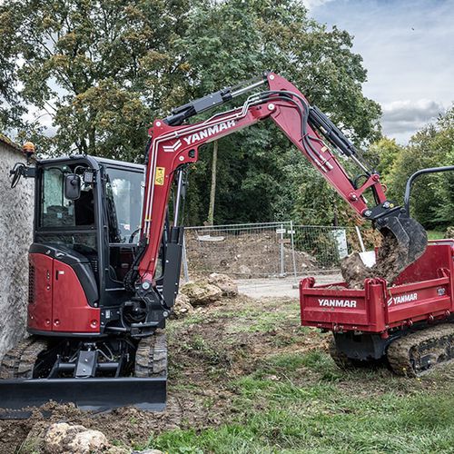 小型挖掘机 - ViO33-7 - YANMAR COMPACT EQUIPMENT EMEA S.A.S. - 履带式 / 柴油 / 紧凑型