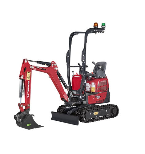 小型挖掘机 - SV10 - YANMAR COMPACT EQUIPMENT EMEA S.A.S. - 履带 / Tier 4 最终 / 柴油