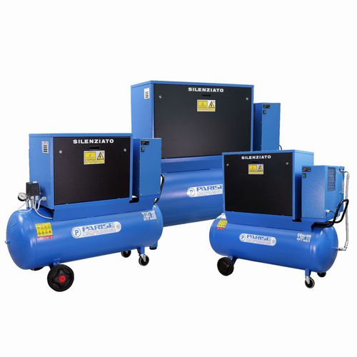 活塞压缩机 - SO-E series - Parise Compressori - 空气 / 电动式 / 带脚轮