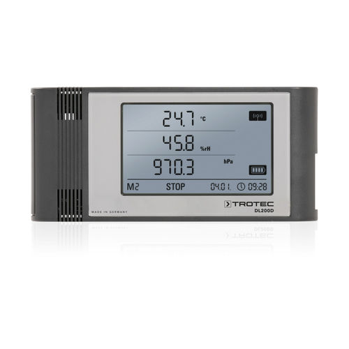温度数据采集器 - DL200D - Trotec GmbH - 相对湿度 / USB / 屏幕式