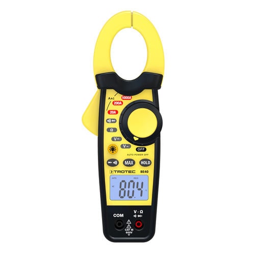 数字钳形万用表 - BE40 - Trotec GmbH - 手持式 / 接触电压测量