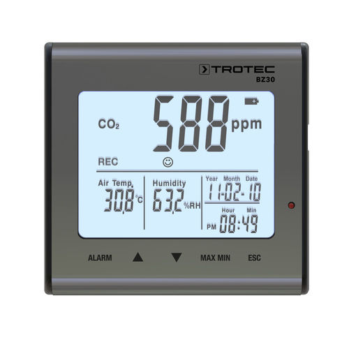 温度数据采集器 - BZ30 - Trotec GmbH - USB / 屏幕式 / 可编程
