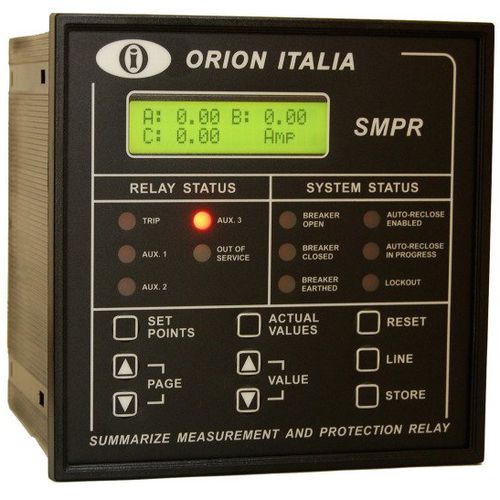 过压保护继电器 - SMPR-1 - Orion Italia - 过载电流 / 相位顺序 / 面板安装