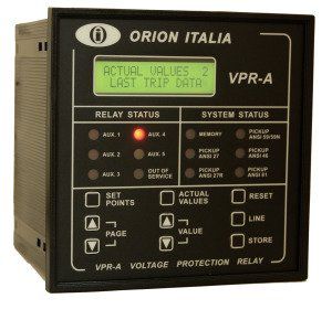 过压保护继电器 - VPR-A - Orion Italia - 欠压 / 相位顺序 / 断相
