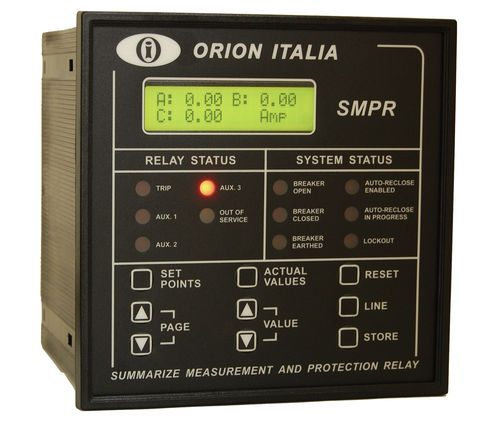 电压保护继电器 - SMPR-1 ETH - Orion Italia - 电流 / 频率 / 功率因素