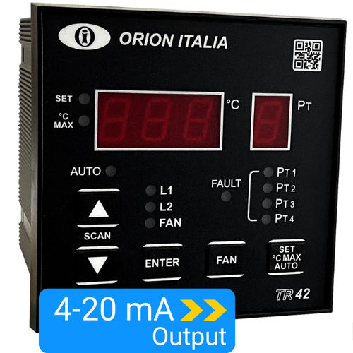 数字温控器 - TR42AD - Orion Italia - 可编程 / 用于变压器 / 面板式