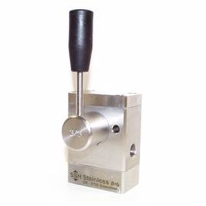 3位3通液压分配器 - NRV 3/3 - SSH Stainless - 气门式 / 杠杆 / 紧凑型