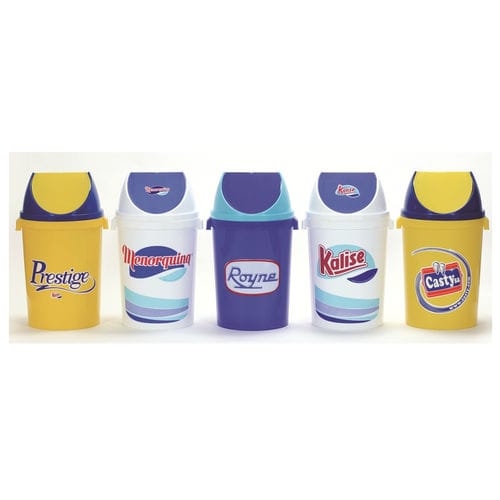 塑料垃圾桶 - 9224 - Plasticos Santo António - 用于纸张 / 有机废物 / 带盖