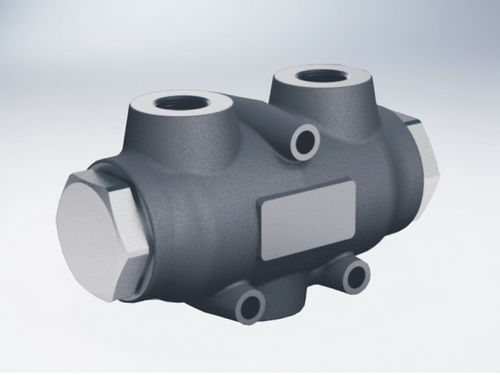 旋片流量分配器 - HYV-EQ series - Ningbo Hoyea Machinery Manufacture - 2通式 / 液压
