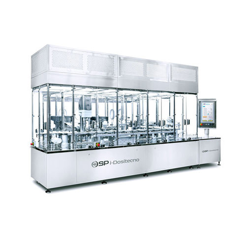 自动灌装封盖一体机 - i-Dositecno Ophtha-Line&trade; - SP Scientific Products - 药品 / 线性 / 工业
