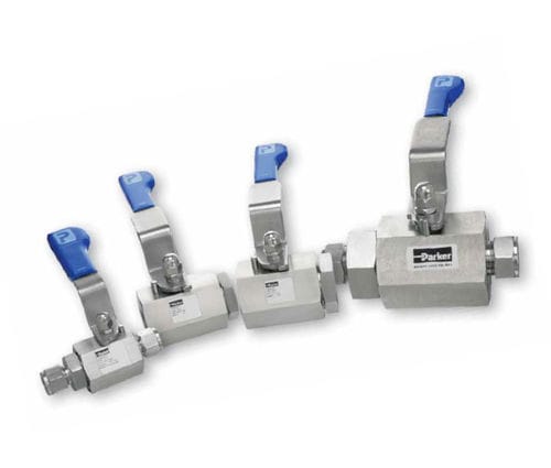 球形阀 - Hi-Pro series - Parker Hannifin France SAS - 飞轮 / 杠杆 / 闭塞