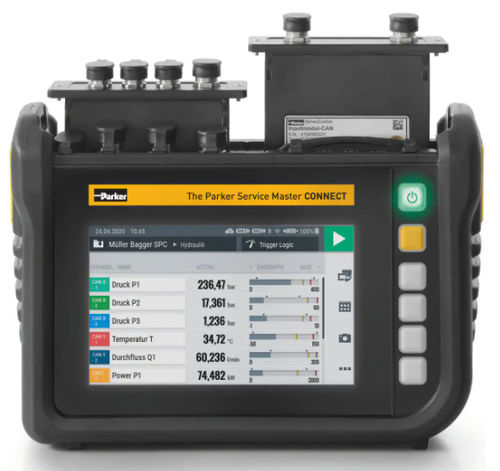 温度数据采集器 - SCM-600-00 - Parker Hannifin France SAS - 压力 / 频率 / RPM
